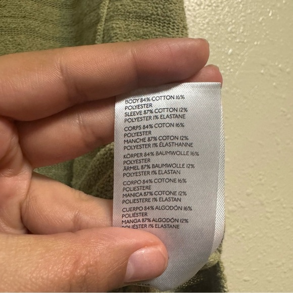 Pilcro Green Dolman Boxy Sweater - Picture 4 of 5